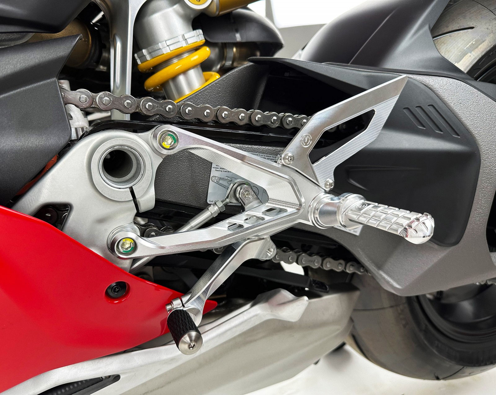 Complete Adjustable Rider Footpeg Kit - Ducati Panigale V4 2025